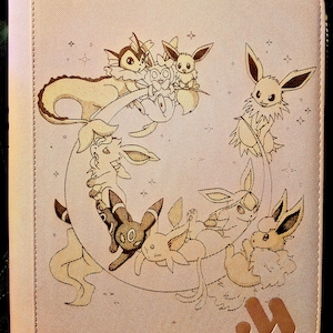 eeveelutions card binder Pokémon Card Game Binder Eeveelution Advanced Collection main image 1