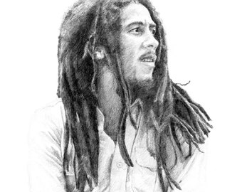 Bob Marley print by Cultscenes