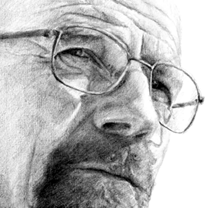 BREAKING BAD Walter White Pencil Drawing - Etsy