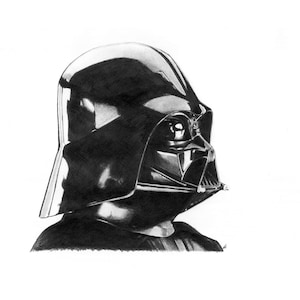 DARTH VADER Bleistiftzeichnung