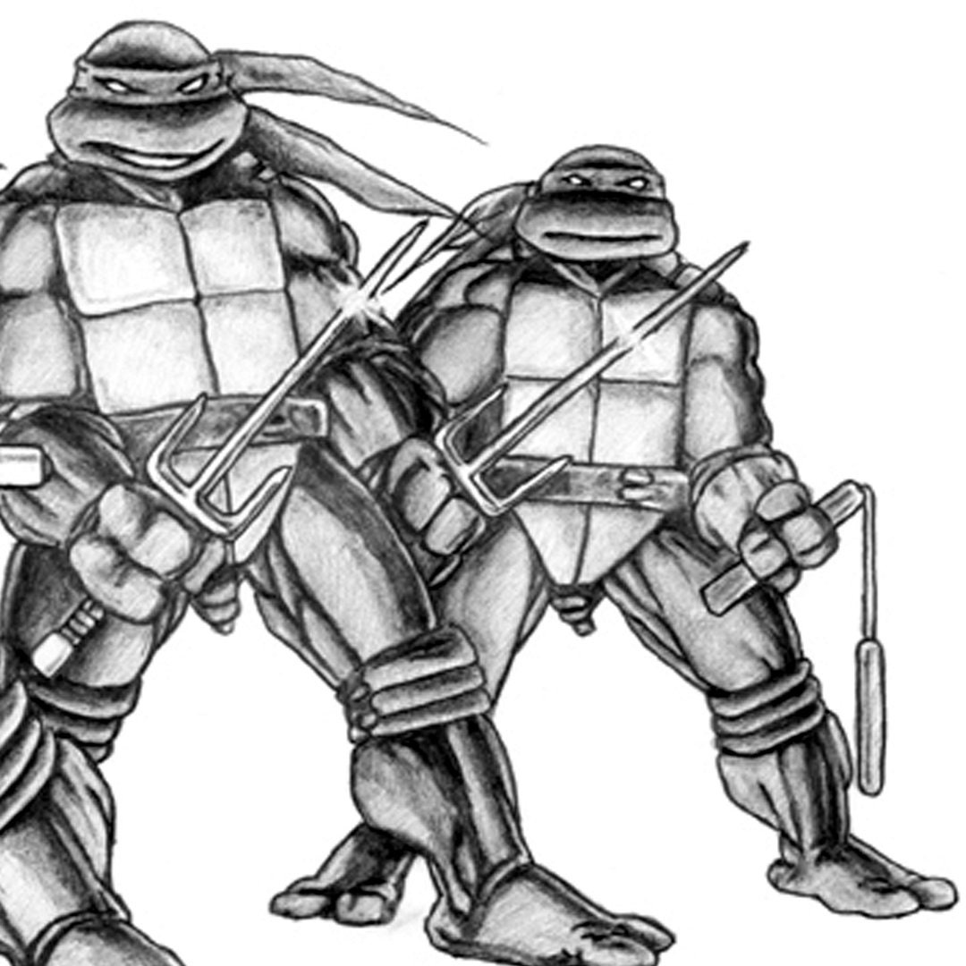 How To Draw A Baby Ninja Turtle