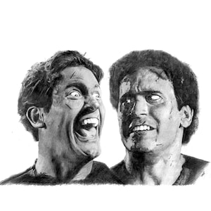 EVIL DEAD (Evil Ash) dibujo a lápiz
