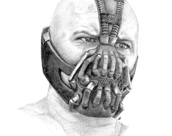 BANE pencil drawing