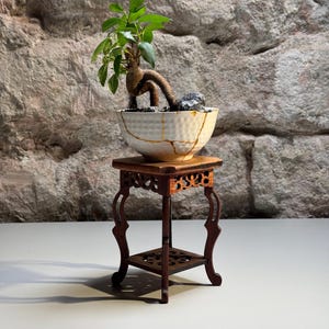 Outdoor bonsai stand