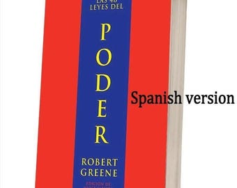 The 48 Laws of Power Spanish Edition by Robert Greene, Paperback Book