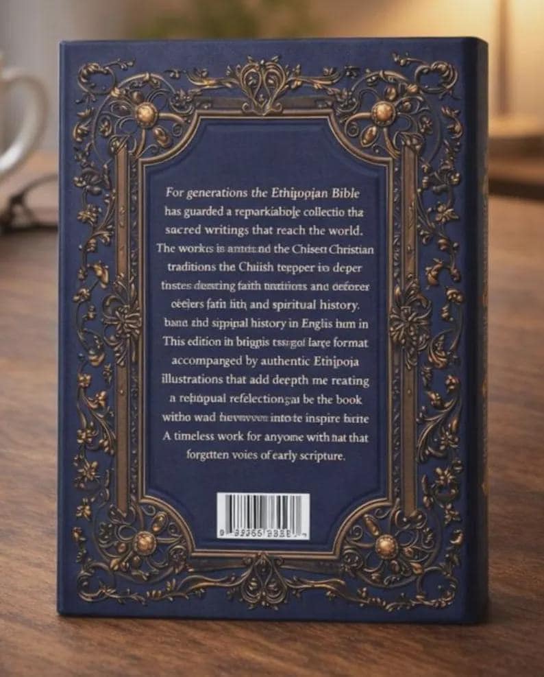 Etiopisk bibel på engelska komplett | Stor stil illustrerad inbunden bild 2