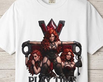 Bdsm T shirt St Andrews Cross , kinky clothing, bondage , Play time , adult humor tee.