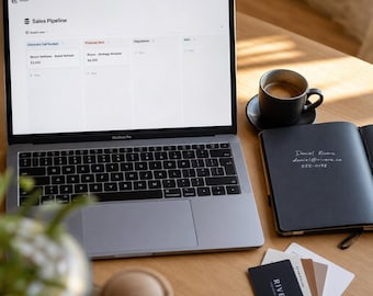 Notion CRM Template for Freelancers and Coaches Simple Client Relationship Manager with Sales Pipeline