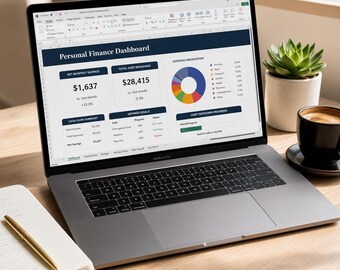 Monthly Budget Tracker with Debt Payoff Spreadsheet | Snowball and Avalanche Calculator | Dual Income and Freelance