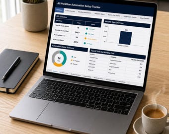 AI Workflow Automation Tracker Spreadsheet for Solopreneurs and Agency Operators - AI Stack ROI and Integration Map