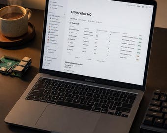 Notion AI Tool Management System and Workflow Planner for Power Users with Cost Tracker and Prompt Library