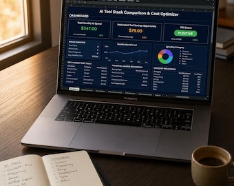 AI Tool Stack Tracker Spreadsheet - Subscription Cost Optimizer and ROI Calculator for Freelancers