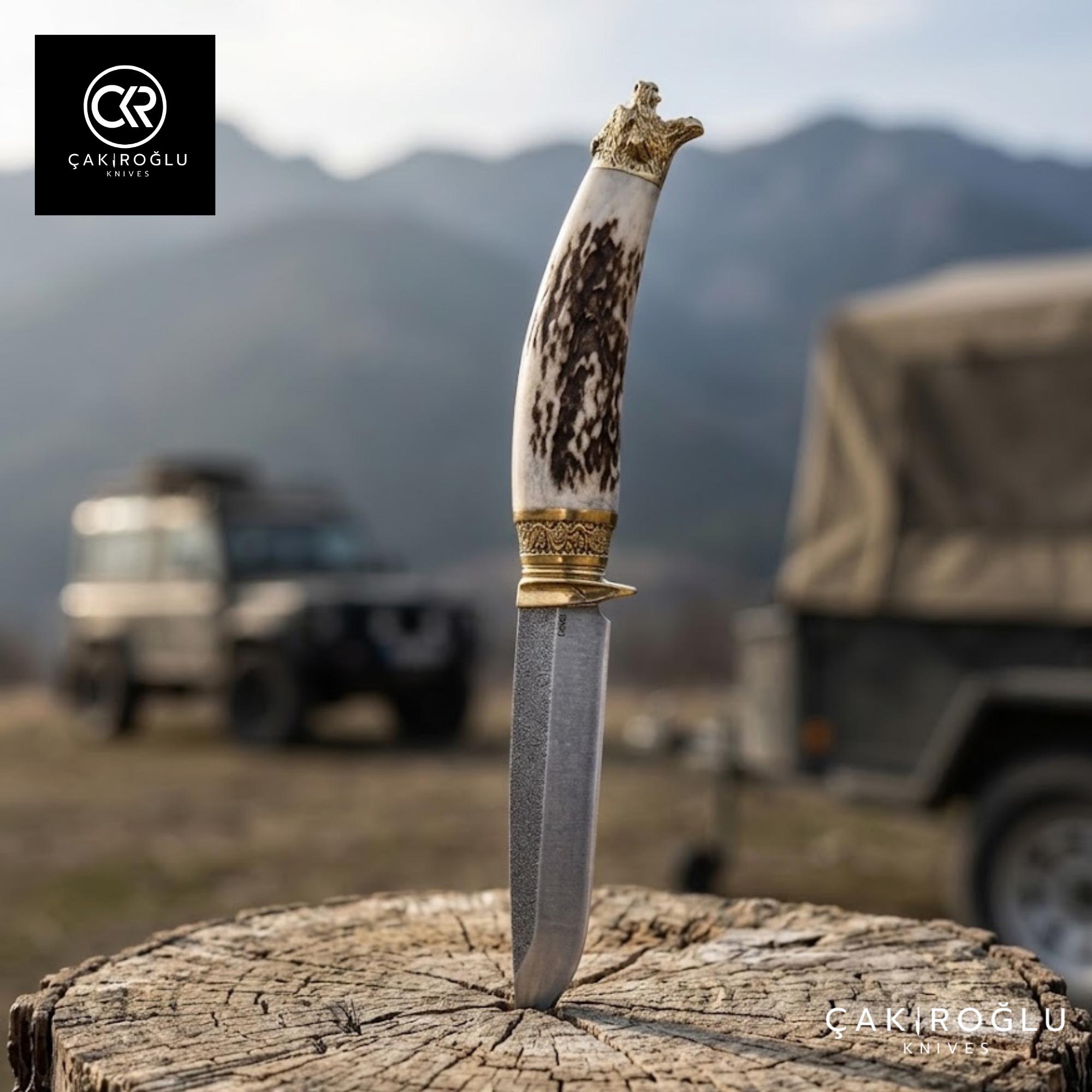 Sami hunting knife reindeer - Etsy 日本