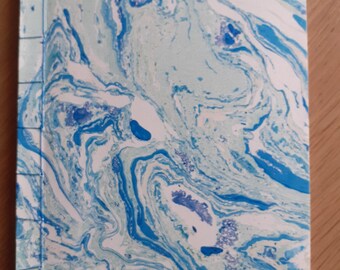 Carnet artisanal suminagashi