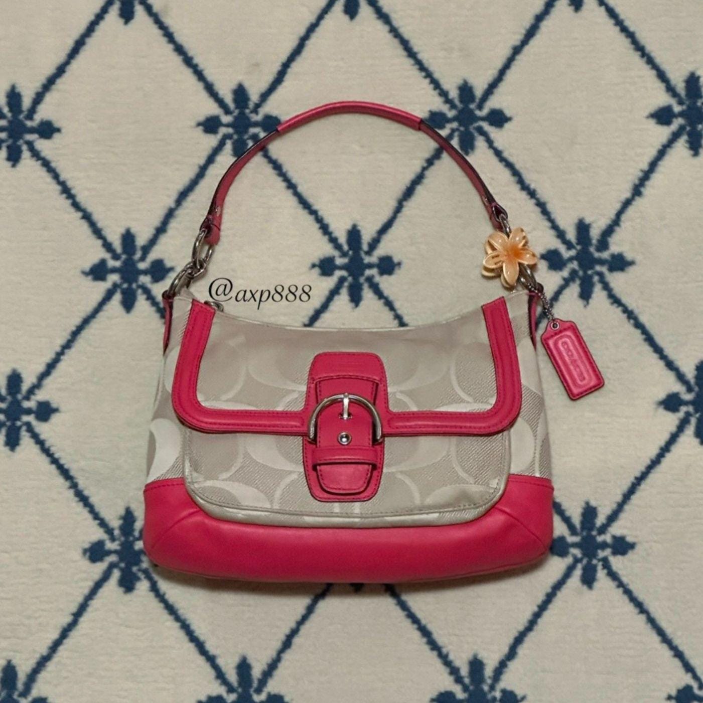 Coach Soho Shoulder Bag Pink - Etsy