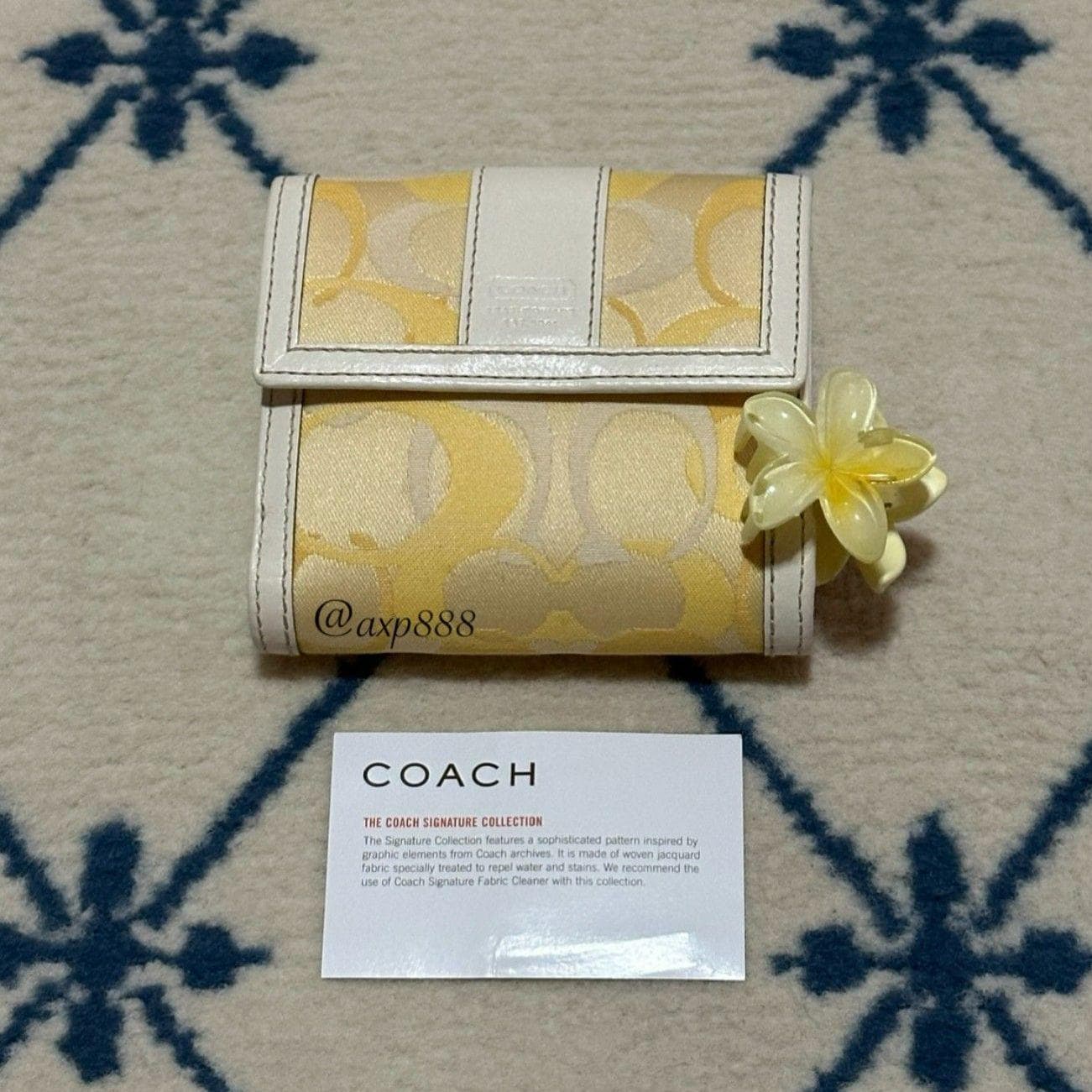【即日発送】Coach Soho Signature Wallet イエロー Vintage Coach Soho Wallet - Etsy Canada