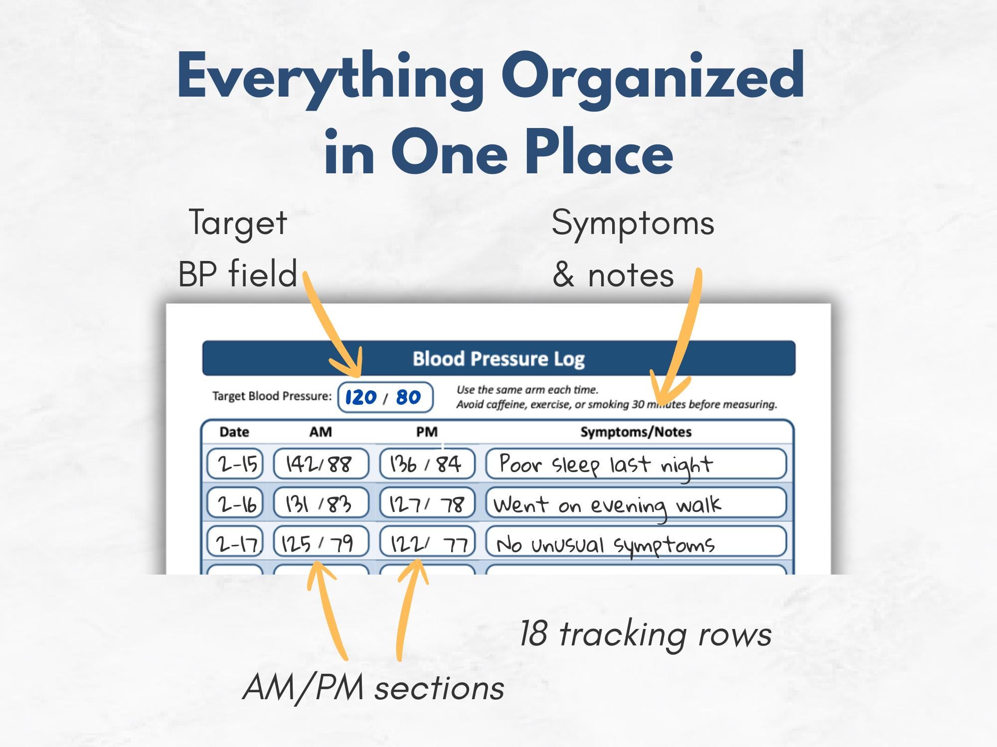 Simple Bp Monitoring Chart.pdf Blood Pressure Log Printable | Simple BP Tracker Chart | AM PM Blood ...