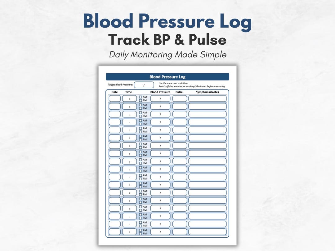 Bp Tracking Cards.pdf Blood Pressure Log Printable | BP Tracker Chart & Daily Blood Pressure ...