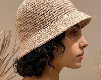 Crochet Bucket Hat Pattern | Beginner Friendly Summer Hat | PDF Tutorial