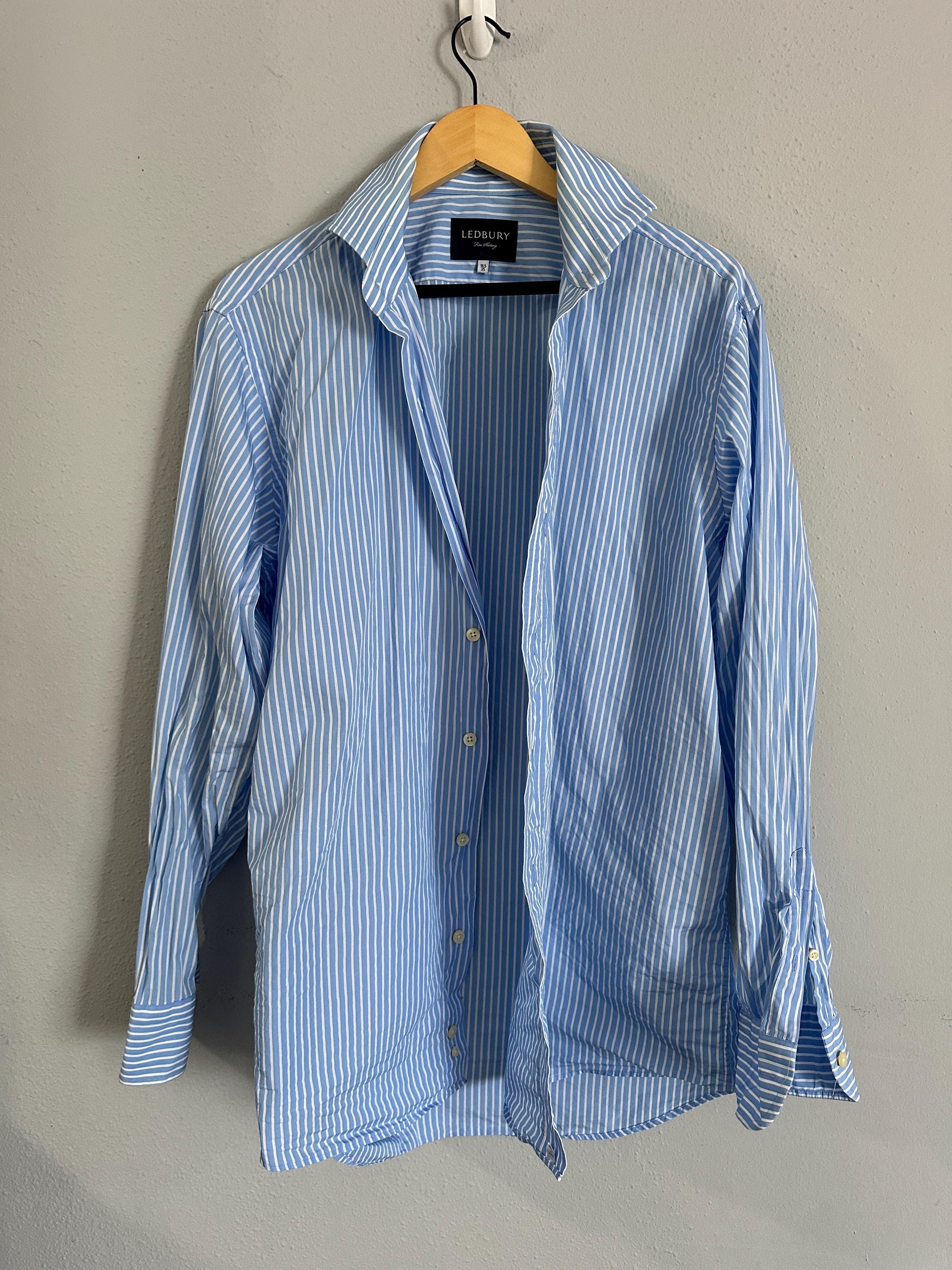 ledbury dress shirts The Blue Fine Twill Spread Shirt The Pink Mayfield Oxford Custom