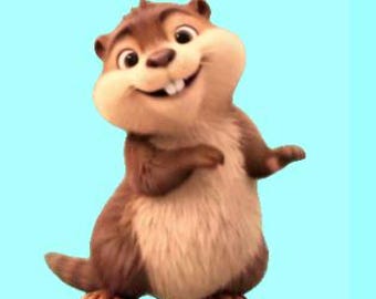 Nutria adorable con fondo transparente MOV RLE 1080p Alpha - Superposición de video de nutria bebé adorable - CapCut&Premiere Pro - Descarga digital