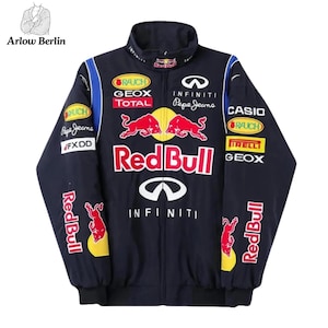 Red bull racing jacket - Etsy 日本