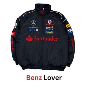 Mercedes racing jacket - Etsy 日本