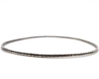 Sterling bangle! Geometric bangle, Sterling silver bangle, sterling bracelet, 925 bangle, sterling stacking bracelet, minimalist bracelet,