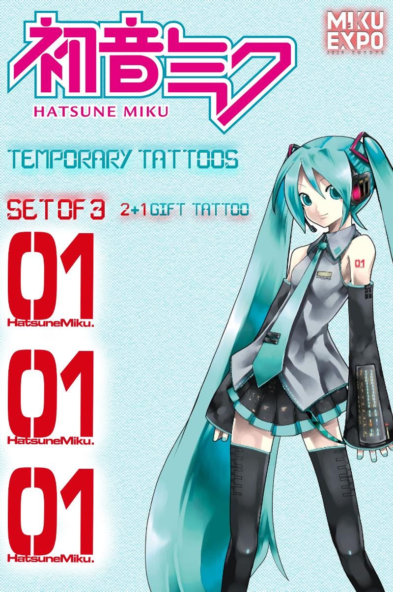 お*こ様 初音ミク MIKU EXPO 2020 ペンライトフィルム 初音ミク MIKU
