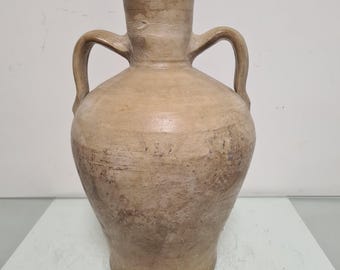 Brocca d'acqua spagnola antica • Chiva Valencia • Ceramica estinta • 43 cm • 6,2 kg