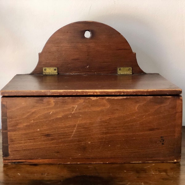 Antique Wood Box Etsy