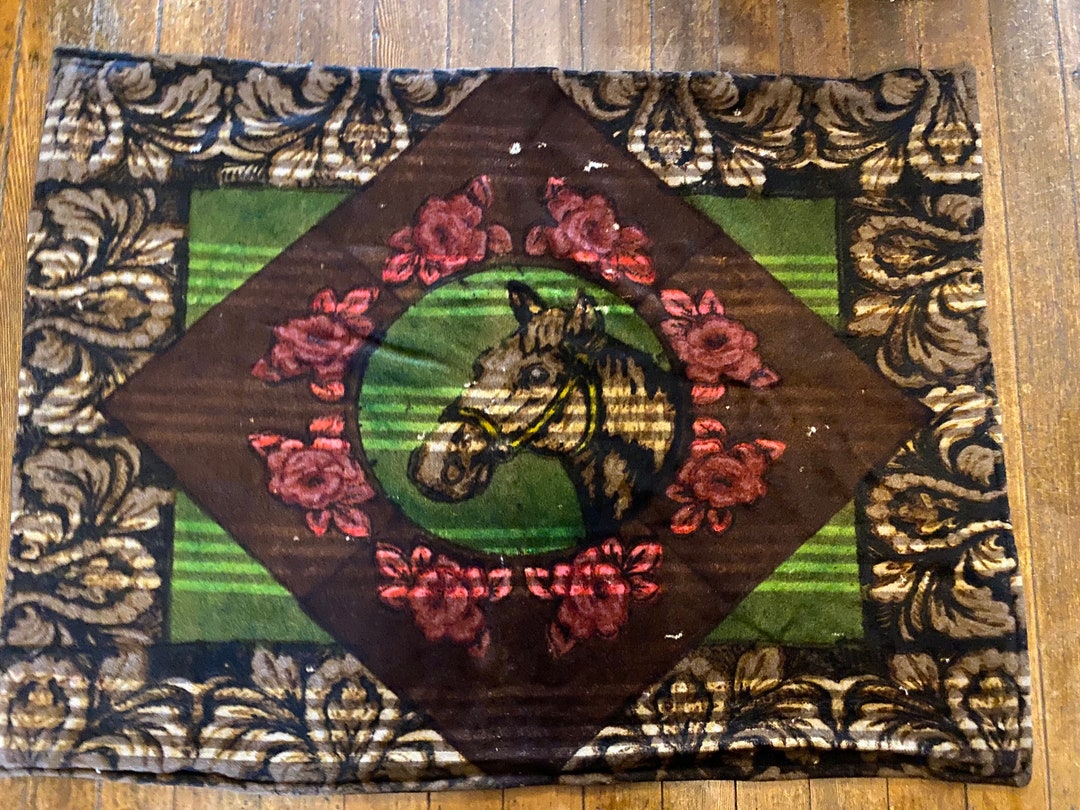 Antique Stroock Horse Hair Buggy/sleigh Blanket Etsy