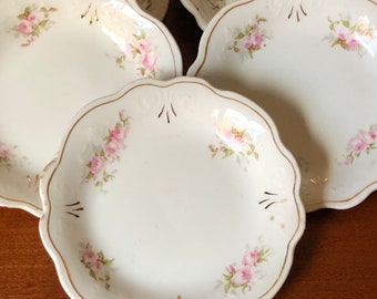 Vintage Porcelain W.H. Grindley,England,Butter Pats,Set of Five Butter Pat Plates