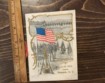 1901 Souvenir Booklet of 98th N.Y.W.W. Association,Newark, NY