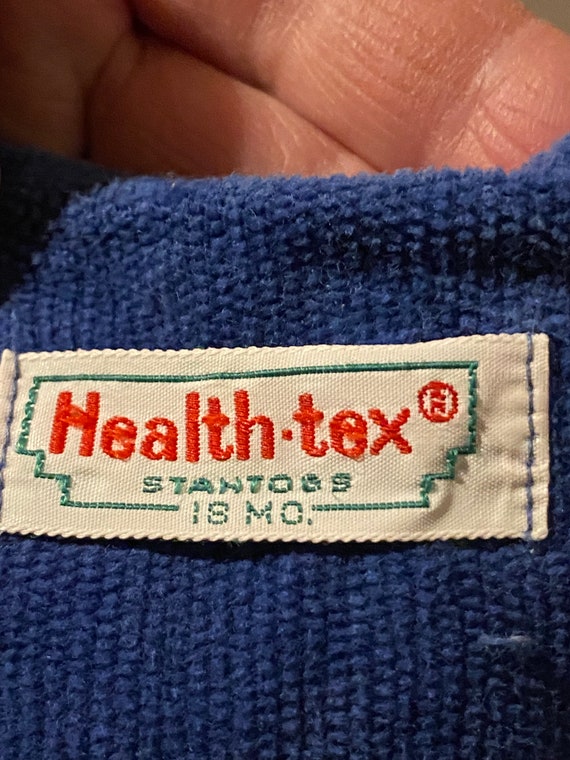 Vintage Health-Tex Corduroy Stantogs Bib Overalls… - image 9