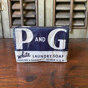 Vintage P and G Laundry Soap,Bar Soap