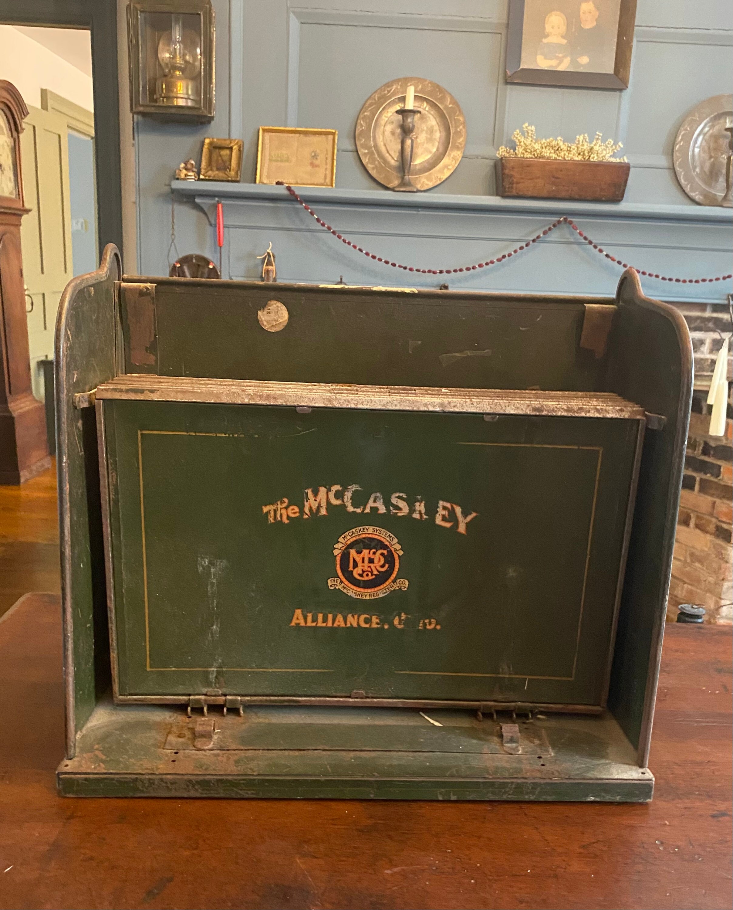 The Mccaskey Account Register,metal Counter Top Account File