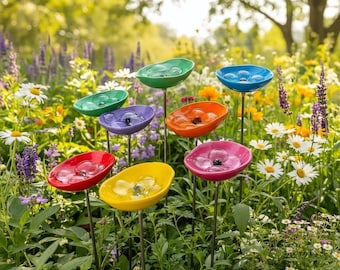 Bee Water Station Bee Garden Stake Garden Pollinator Insect Water Dish