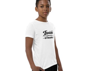 Isaiah 4031 jeugd-T-shirt met korte mouwen