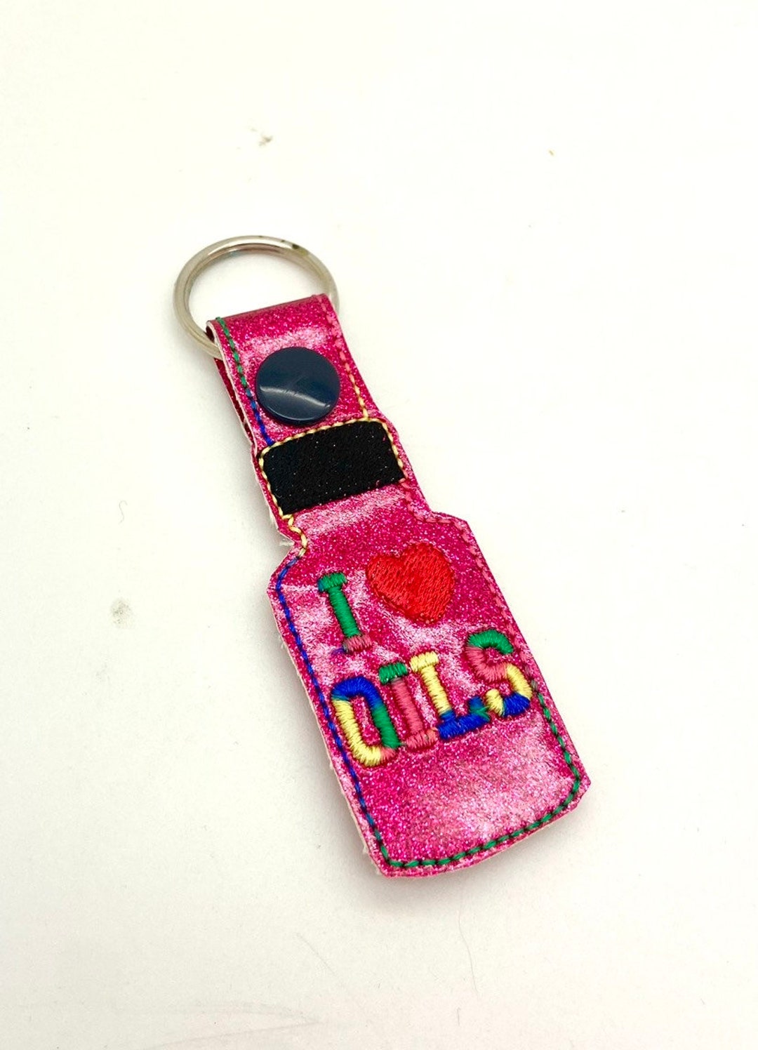 Essential Oil Key Chain Diffuser I Love Oils Pink - Etsy