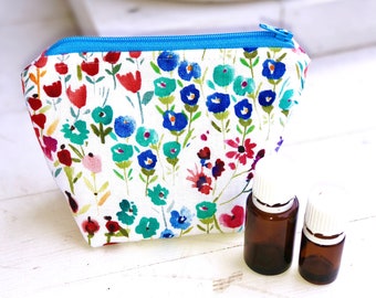 Essential oil bag, case holds 6 bottles Mini, Essential oil storage, essential oil case