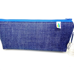 Essential oil case , bag holds 12-16 bottles, denim travel essential oil Bag Essential oil gift