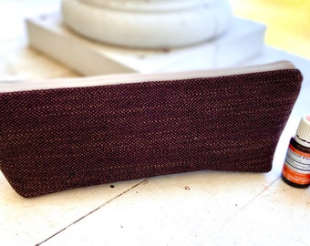 Essential oil bag , holds 12-16 bottles,  Travel flat essential oil Case Essential oil gift Essential oil storage essential oil travel bag