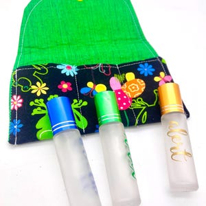 Roller bottle case Essential Oil bag 3 slot roller bottle essential oil storage  essential oil gift Oil roller storage