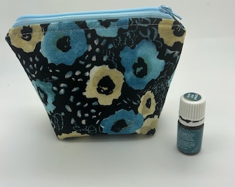 Tasche für ätherisches Öl, hält 6 Flaschen Blumen Mini flache Tasche für ätherisches Öl Ätherisches Öl Geschenk Ätherisches Öl Aufbewahrung ätherisches Öl Fall