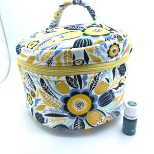 Diffuser bag, Essential oil diffuser bag short 12 oils plus diffuser, petal sweet feather supplement bag Essential oil case