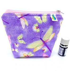 Essential oil bag  butterflies Mini essential oil case