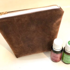 Borsa per oli essenziali, custodia contiene 6 bottiglie Mini custodia piatta per oli essenziali Regalo per oli essenziali Conservazione degli oli essenziali Viaggio degli oli essenziali