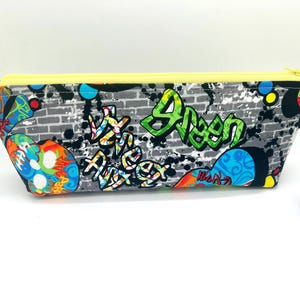 Essential oil case , holds 12-16 bottles, travel graffiti