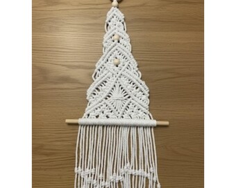 Christmas Tree Decor - Handcrafted Macrame tree for Indoors